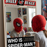 Daily Bugle Newspaper - Acrylic Mirror