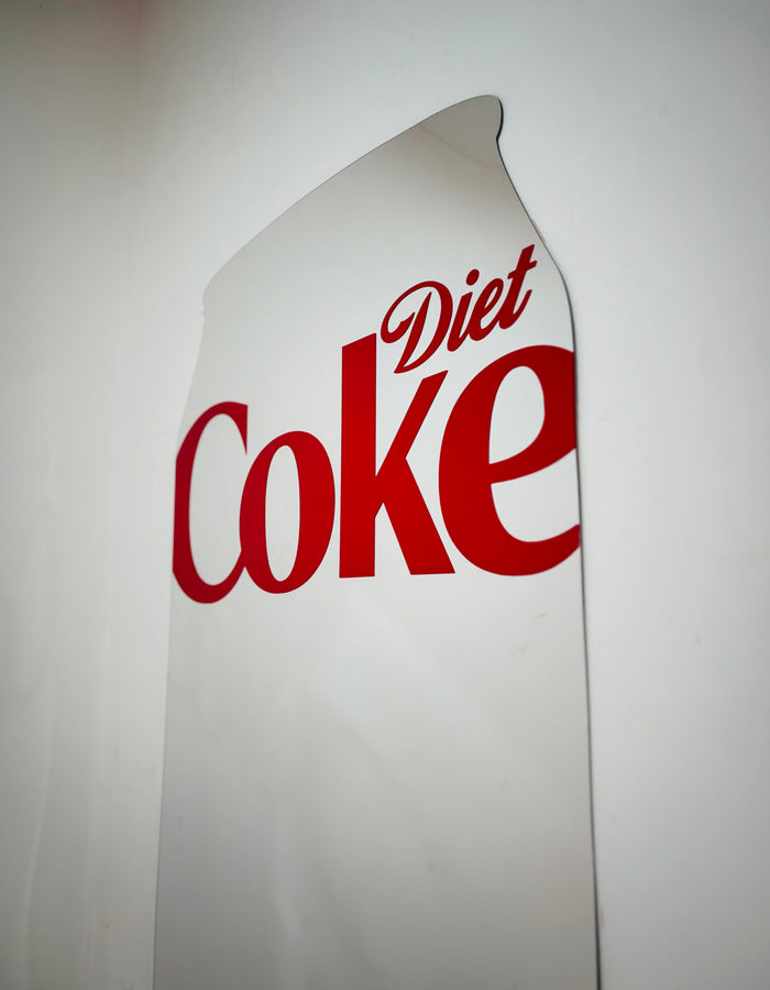 Diet Coke Mirror 4 ft
