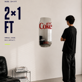 Diet Coke Acrylic Mirror (2ft) - Small