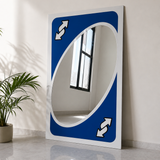 UNO Reverse Card Wall Acrylic Mirror